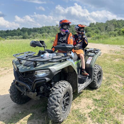 Катание на квадроцикле для новичков 1 час