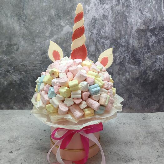 Единорог из маршмеллоу