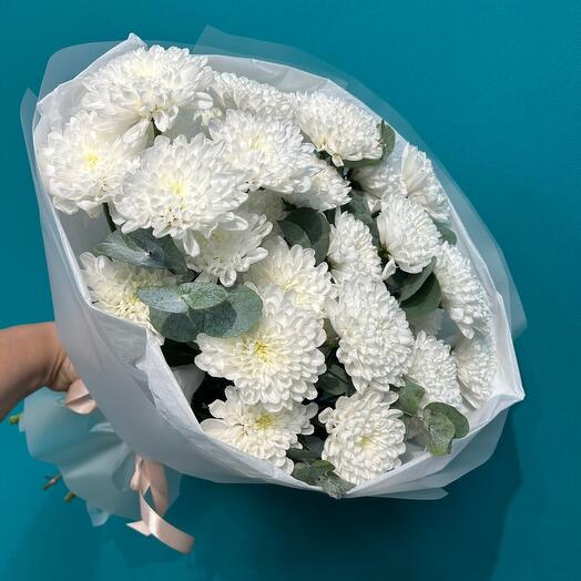Букет с хризантемой🌸