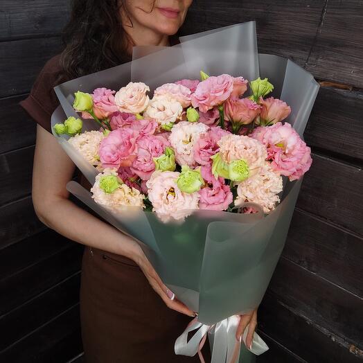 Нежно-розовый букет