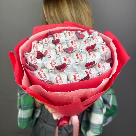 Авторский сладкий букет из конфет «Сладкая Фея»