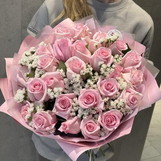 25 роз и статица