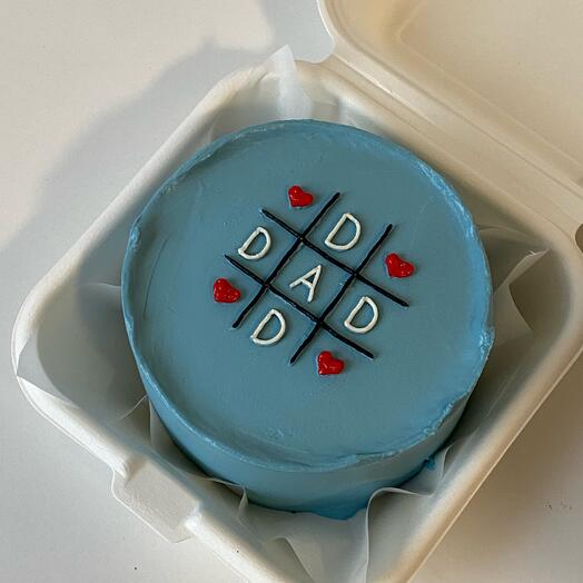 Бенто торт для папы «DAD»