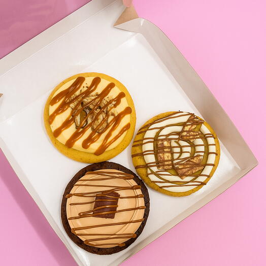 Крамбл кукис Твикс, Сникерс и Буэно