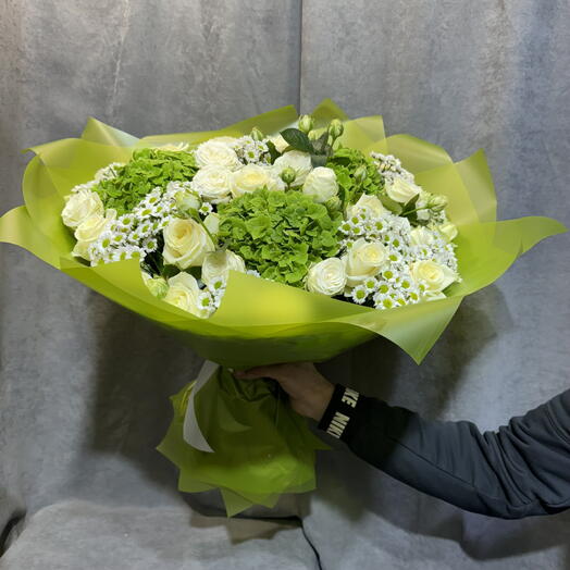 Букет Цветов Грин 💚