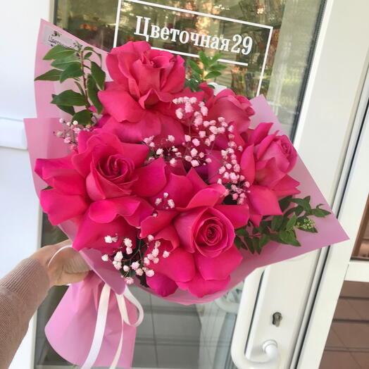 Букет из 5 «Французских» роз
