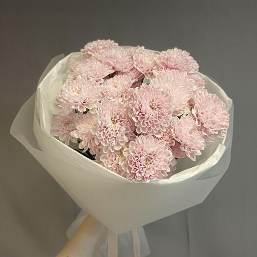 Букетик моно хризантем