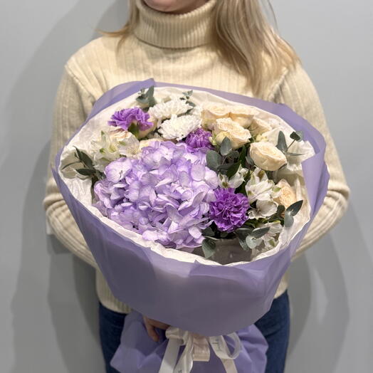 Сборный букет 💜💜💜