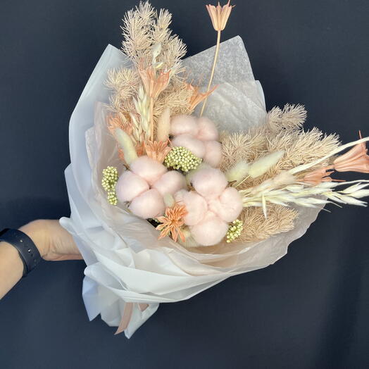 Букет из сухоцветов «для мамы»