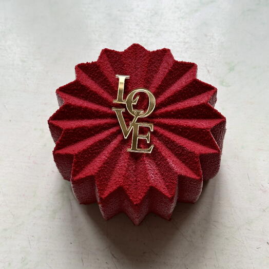 Муссовый бенто торт love