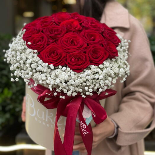 Flowers box red♥️