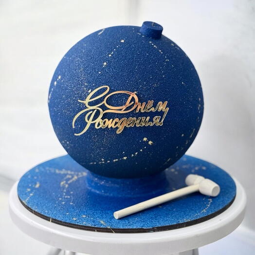 Торт бомба 1,5кг «с днем рождения»