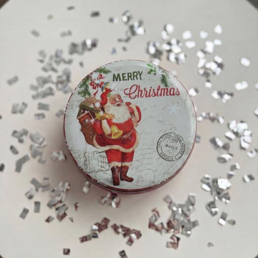 Свеча в жестяной баночке, Merry Christmas, "Яркость нового года"