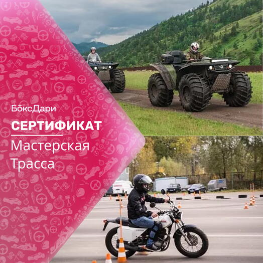 🎀 Подарочный набор «Мастерская Трасса» 💝