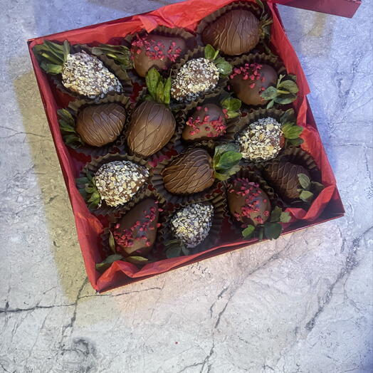 Клубника в шоколаде🍓🍓🍓