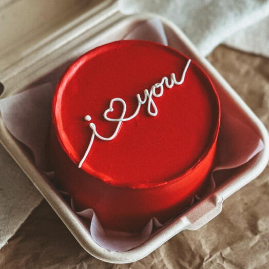 Бенто-торт «I️ love you» для любимого человека