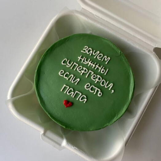 Бенто торт для папы
