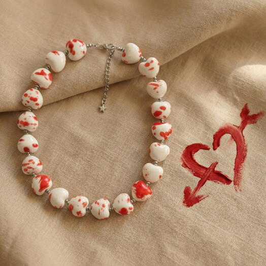 Колье «Red heart