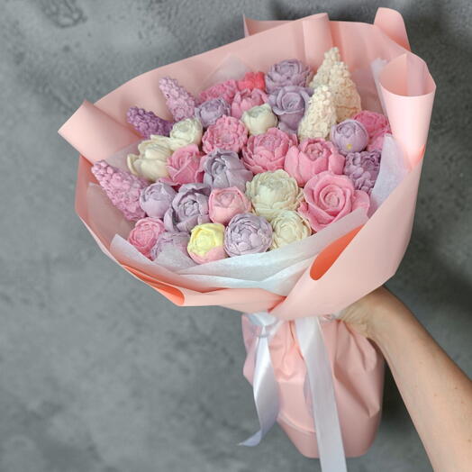 💕Шикарный букет с зефиром💕Зефирный букет️ десерт Сладкий букет