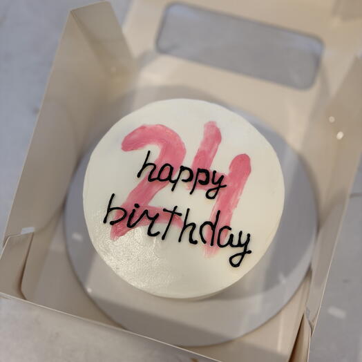 Бенто-торт  Happy Birthday