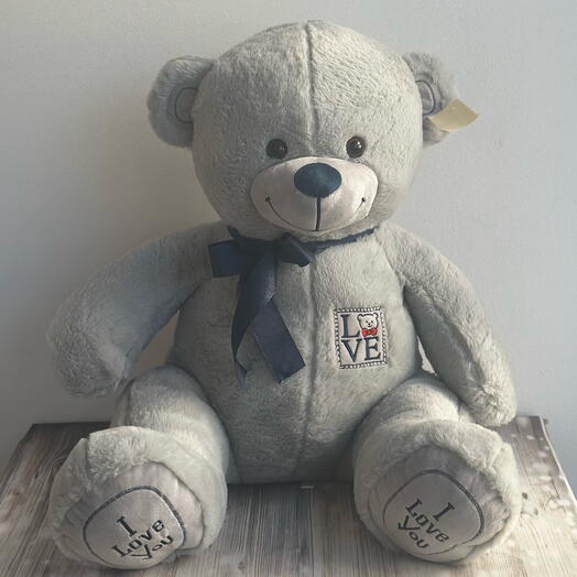 Мишка мягкий плюшевый