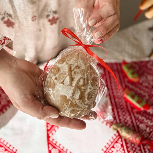 Пряник с маковой начинкой «Яйцо»
