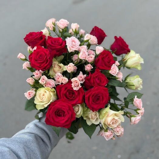 Букет роз 29 шт