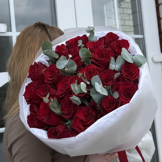 Моно букет из 25 экспловера🌹