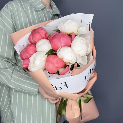 Букет нежнейших пионов 💞