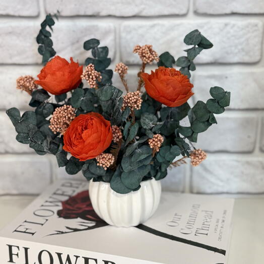 Красные стабилизированные розы 🌹