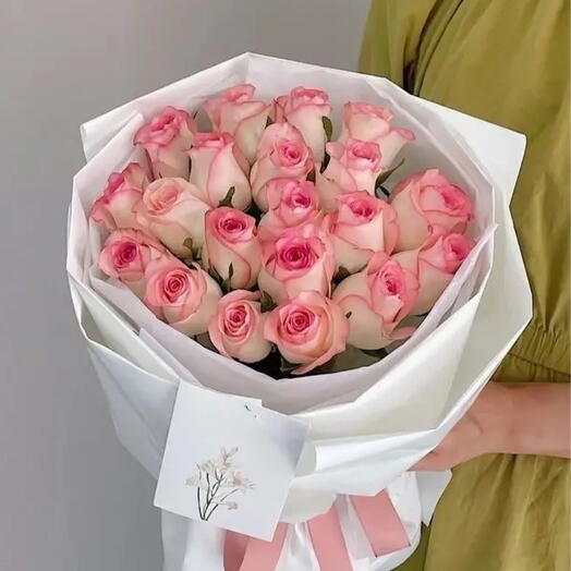 Нежно-розовые розочки 💕