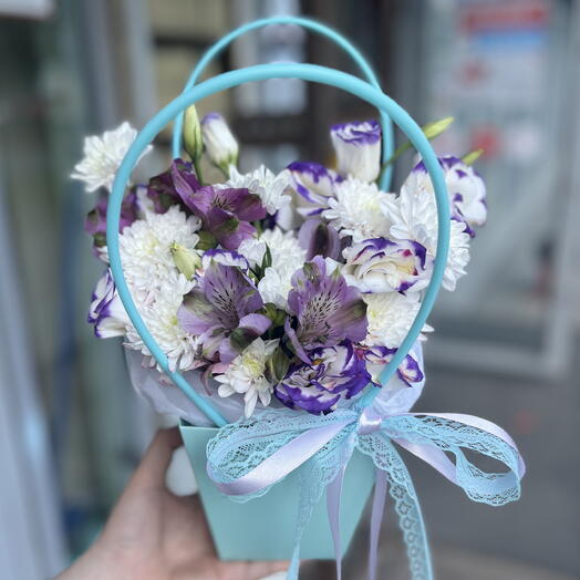 АКЦИЯ‼️Композиция с эустомой 💜