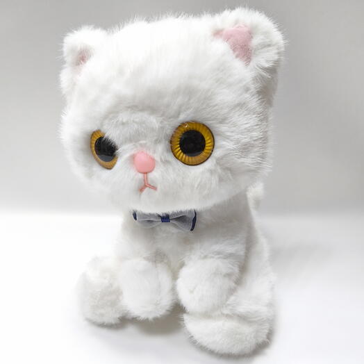 Игрушка кот белый (злюка)