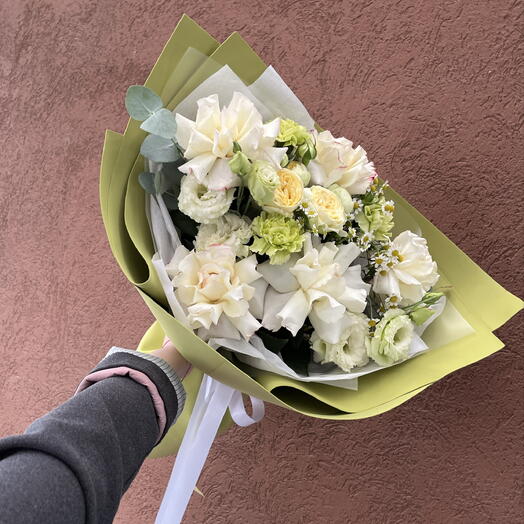 Букет фисташка💚