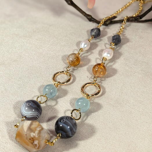 Колье Дорога чувств, 6 камней