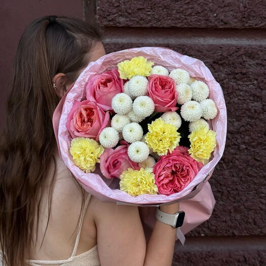 Букет "Лимонный Щербет"
