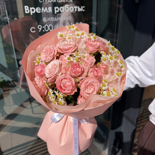 Букет «Розовые мечты»
