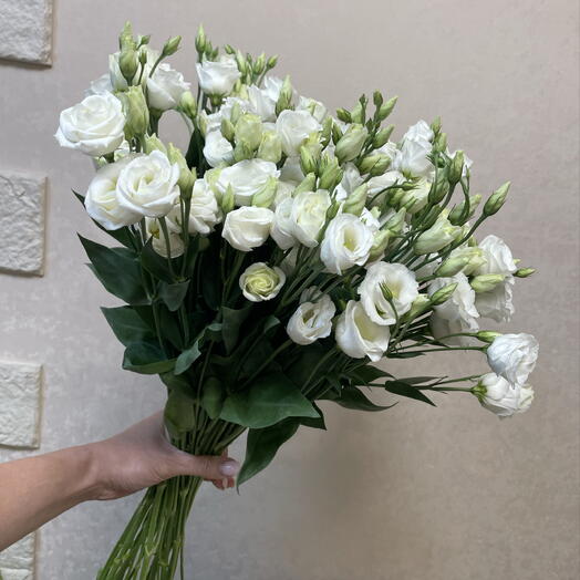 Букет из 5 эустомы
