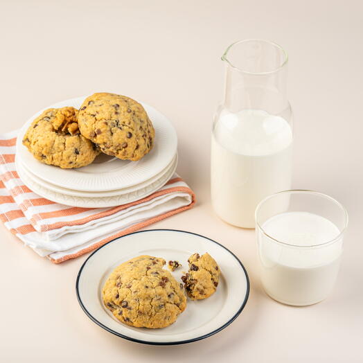 Американское печенье/ NY cookies, крамбл кукис, печенье с начинкой Грецкий орех    шоколад