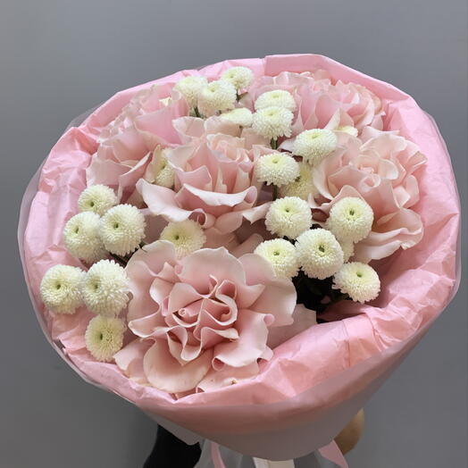 Букет французских роз💞🥰