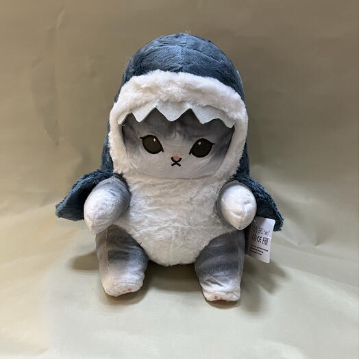 Мягкая Игрушка котик акула