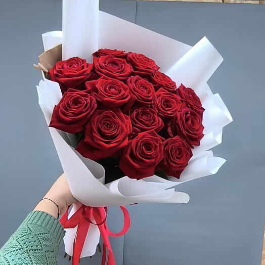 ♥15 роз красные