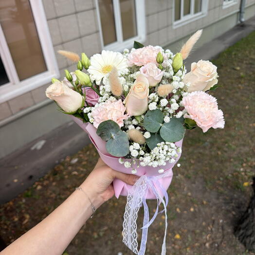 Композиция на 1 сентября нежный