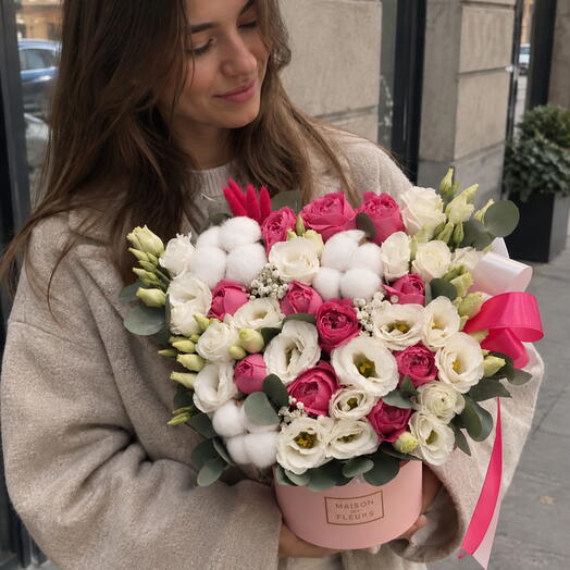 Для самой!💞💟 Композиция из цветов