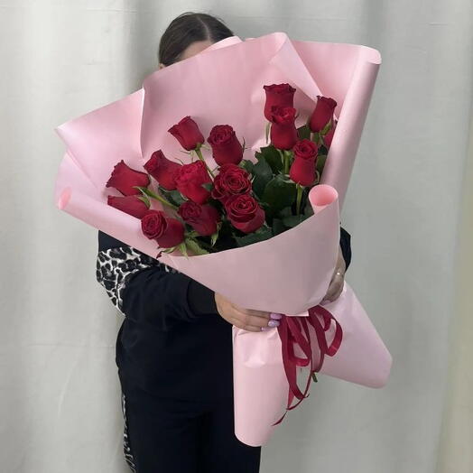 15 красных роз️