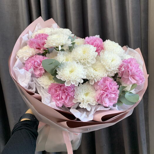 Дуо букет со стойким составом 💐