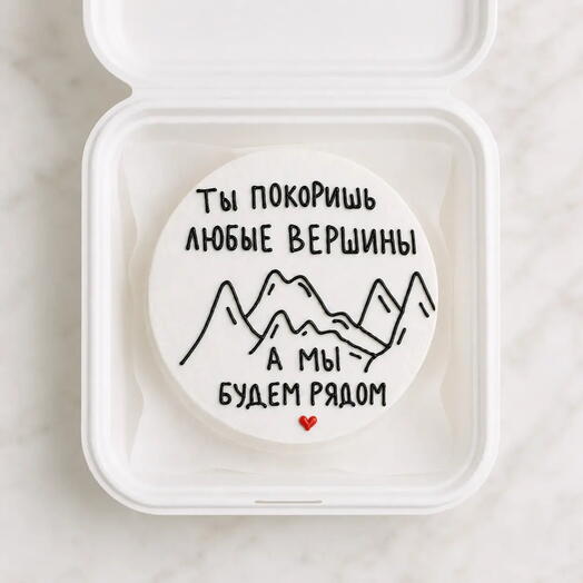 Бенто-торт «Вершины»