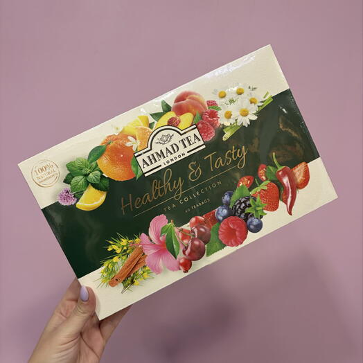 Чай Ахмад 40 пакетиков 8 вкусов