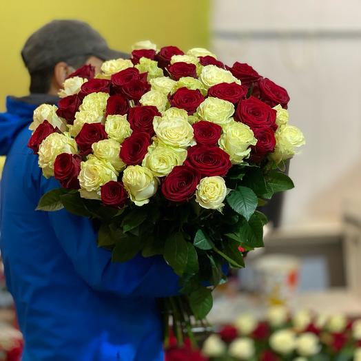 Mezcla de rosas ecuatorianas
