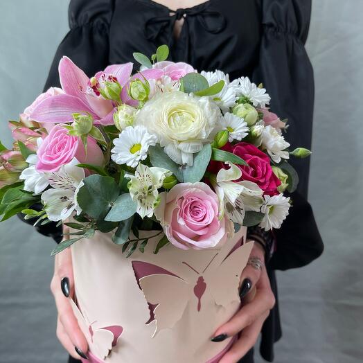 Flowers in a box